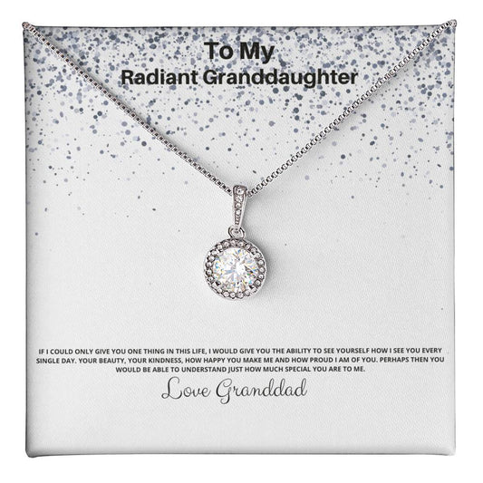 To My Granddaughter Eternal Hope Necklace