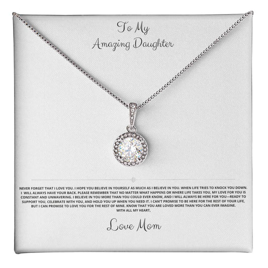 To My Daughter Eternal Hope Necklace