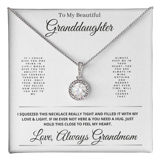 To My Granddaughter Eternal Hope Necklace