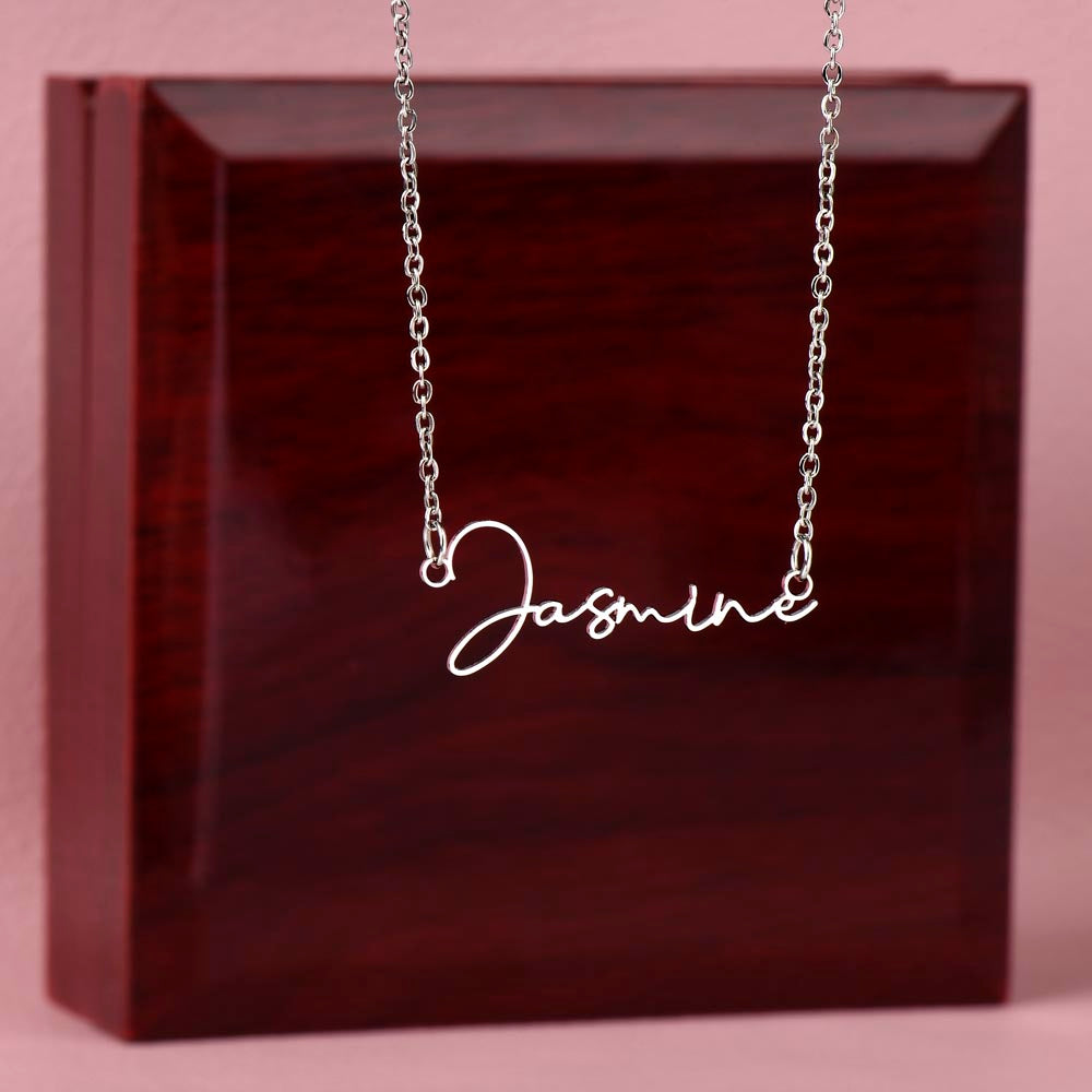 Signature Name Necklace New Collection