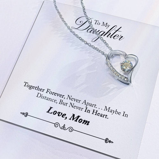 To My Daughter Forever Love Necklace